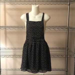 Cute One Clothing black and white overalls Large🖤